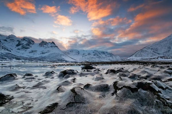 Snowy Mountains: Cold Morning by Andreas Stridsberg