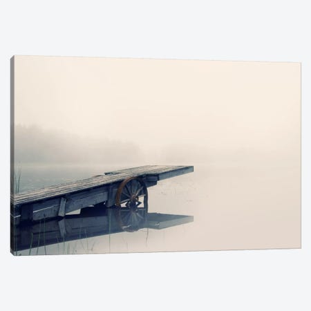 Misty Morning Canvas Print #STR115} by Andreas Stridsberg Art Print