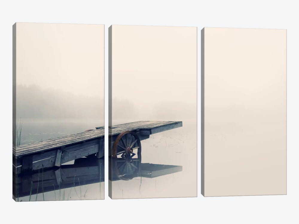 Misty Morning by Andreas Stridsberg 3-piece Canvas Wall Art