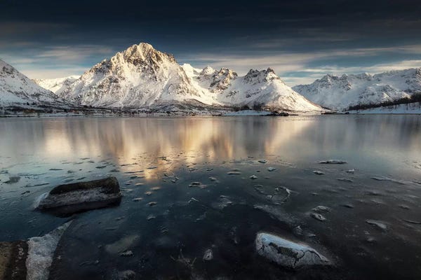 Norway: Lofoten Reflection II by Andreas Stridsberg