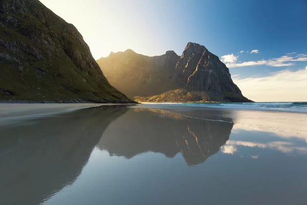 Norway: Lofoten Reflection III by Andreas Stridsberg