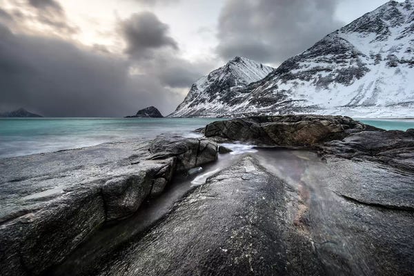 Lofoten: Lofoten Snow Peaks by Andreas Stridsberg