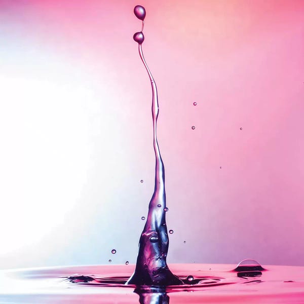 Water Close-Ups: Magenta Beauty by Andreas Stridsberg