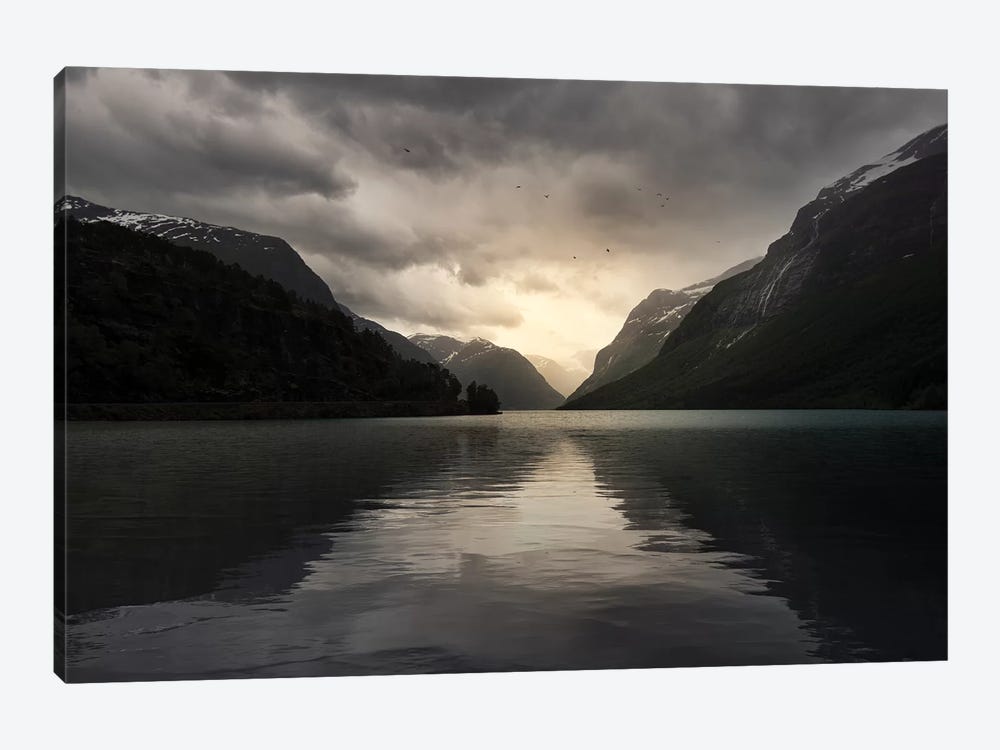Norway Sunrise by Andreas Stridsberg 1-piece Canvas Art Print