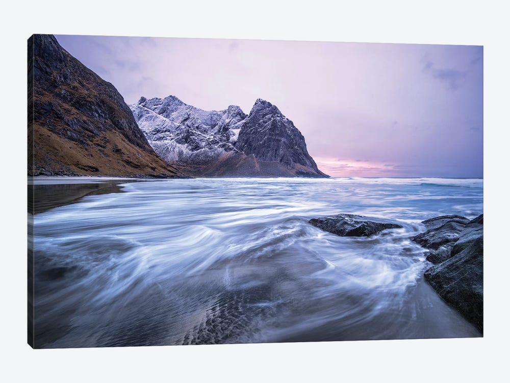 Arctic Tides by Andreas Stridsberg 1-piece Canvas Art Print