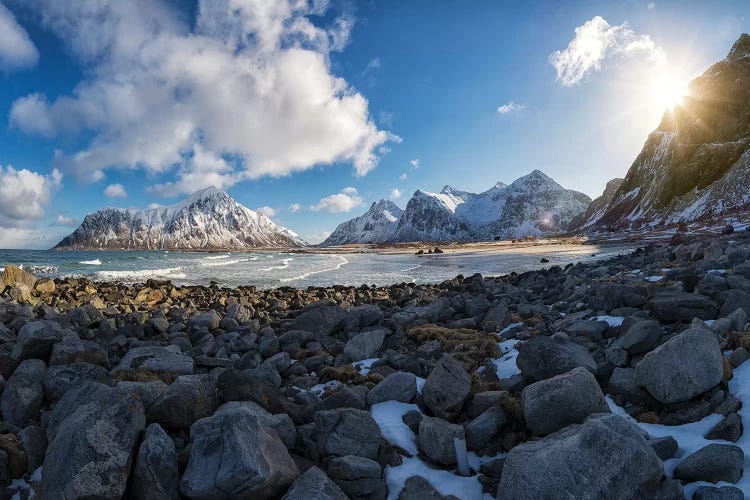 Flakstad Beach by Andreas Stridsberg wall art