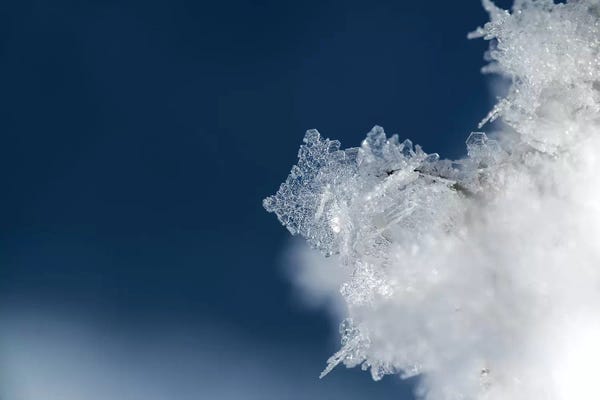 Ice & Snow Close-Ups: Ice Crystal by Andreas Stridsberg
