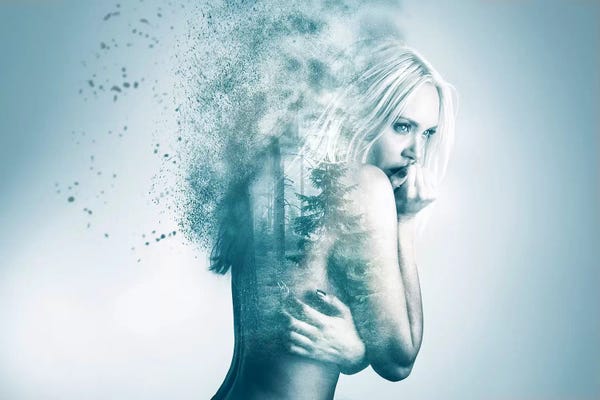 Double Exposure Photography: Natural Beauty by Andreas Stridsberg