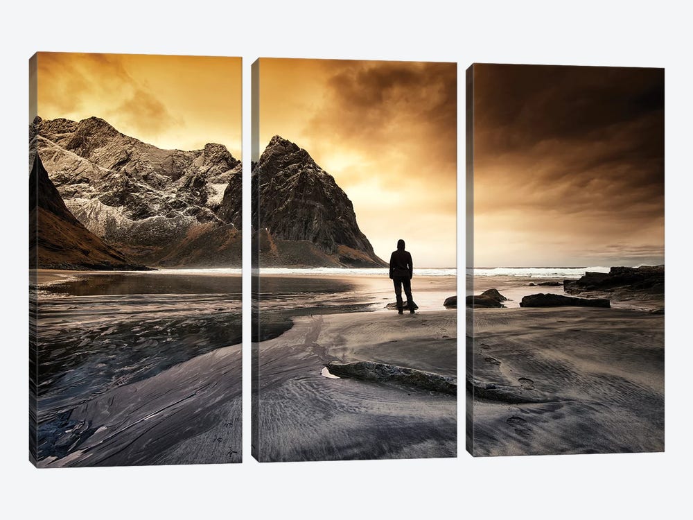 The End by Andreas Stridsberg 3-piece Canvas Artwork