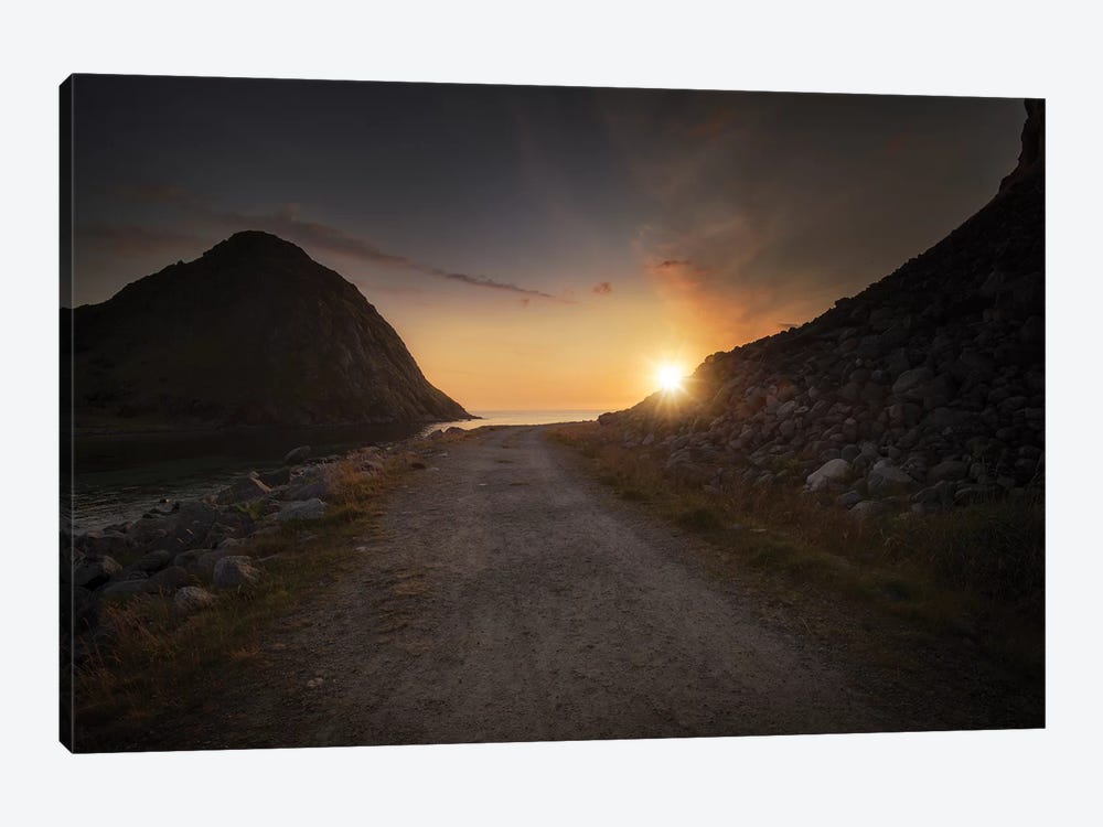Enlightened Road by Andreas Stridsberg 1-piece Canvas Print