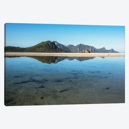 Arctic Reflections Canvas Print #STR231} by Andreas Stridsberg Canvas Art Print