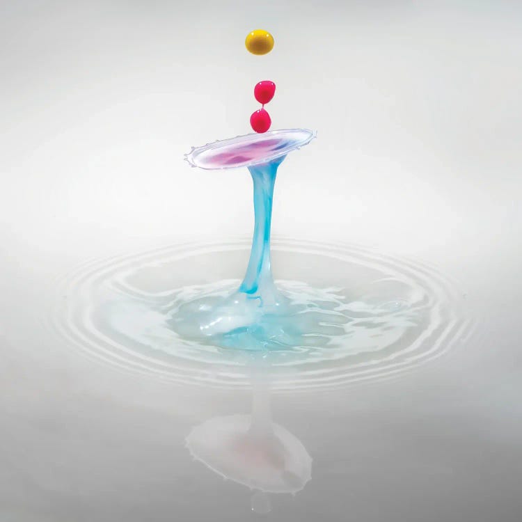 Umbrella Splash by Andreas Stridsberg wall art