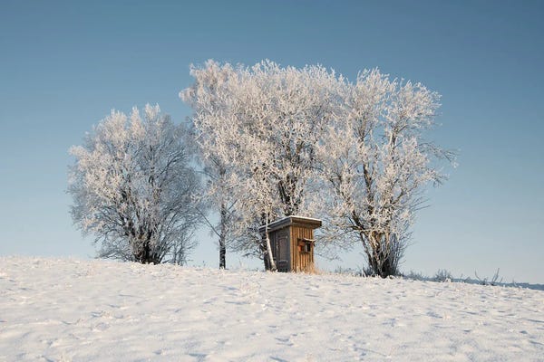Winter Wonderland: Frosty Lookout by Andreas Stridsberg