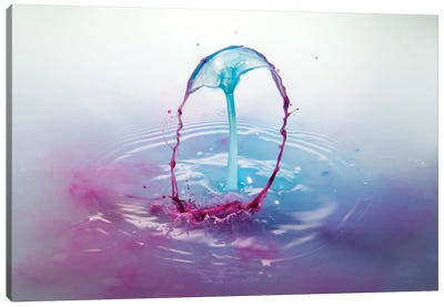Arched Canvas Art Print - Water Art