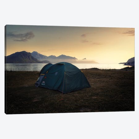 The Perfect Camp Site Canvas Print #STR265} by Andreas Stridsberg Canvas Print