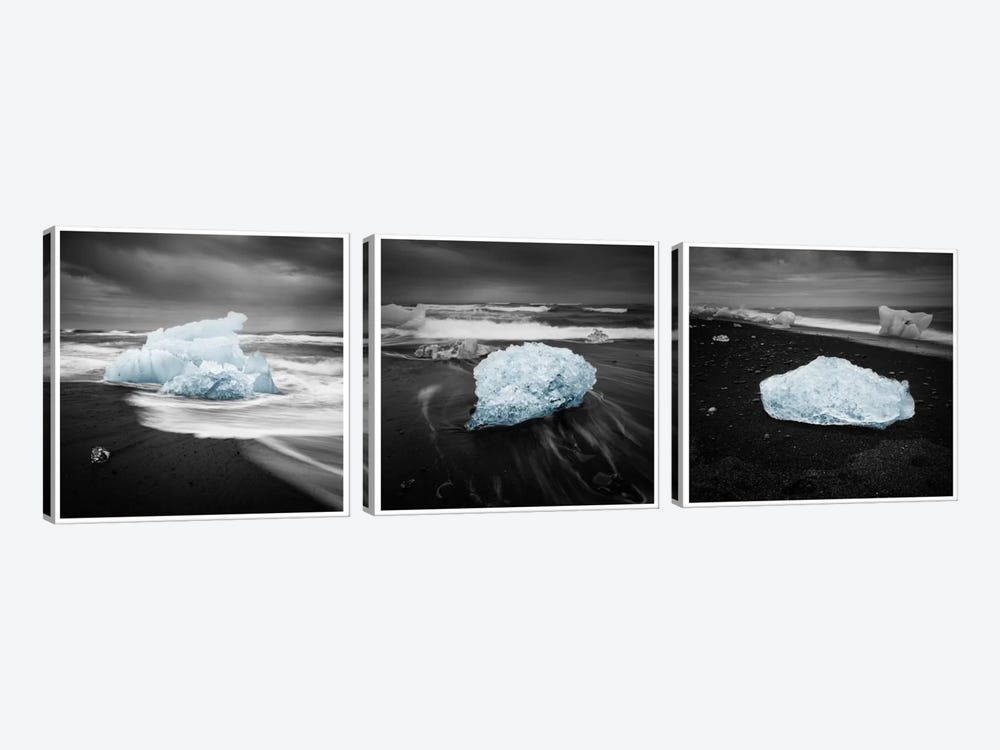 Icelandic Ice by Andreas Stridsberg 3-piece Art Print