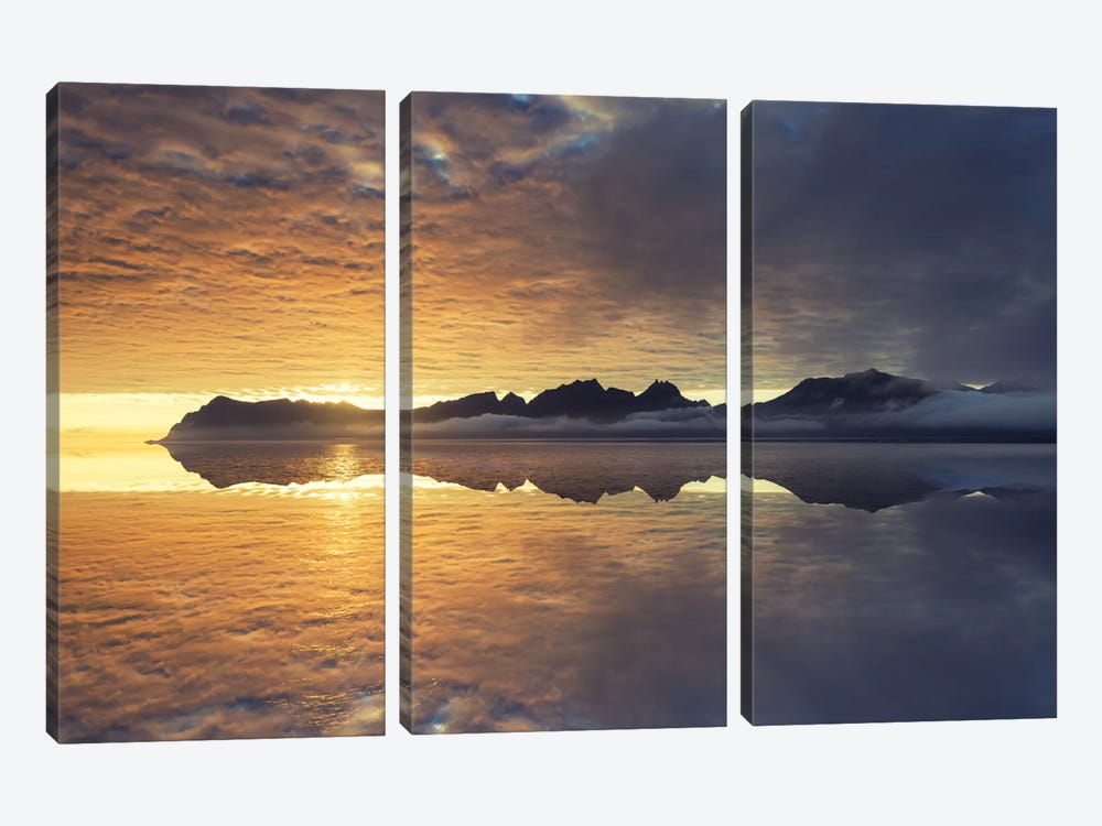 Lofoten Islands by Andreas Stridsberg 3-piece Canvas Art