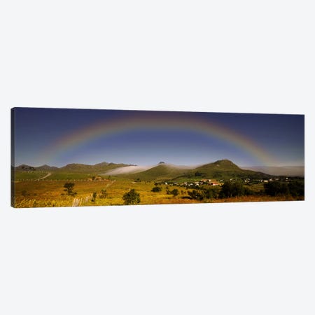 Lofoten Rainbow Canvas Print #STR32} by Andreas Stridsberg Canvas Art