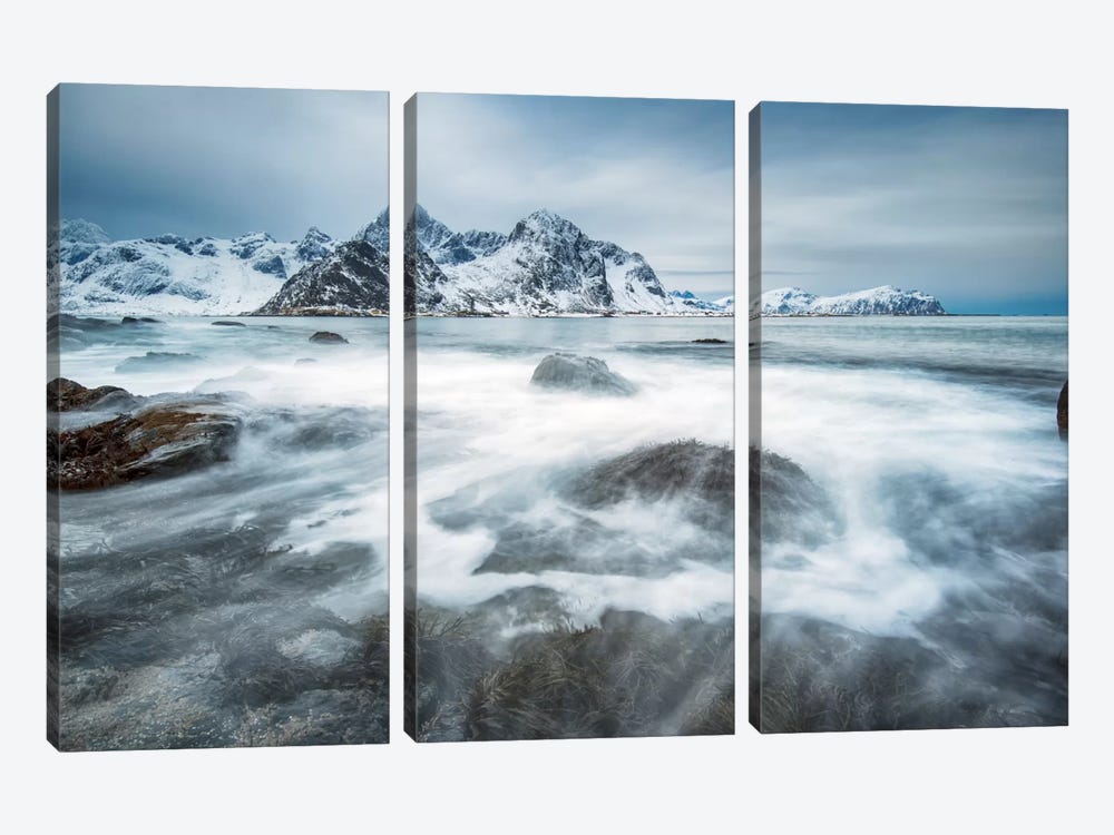 Arctic Motion by Andreas Stridsberg 3-piece Canvas Art