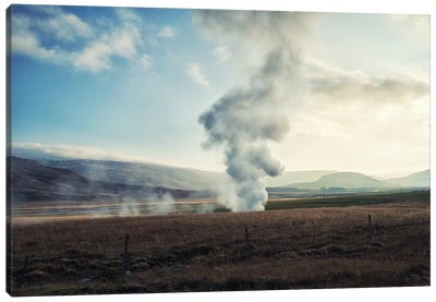 Somewhere In Iceland Canvas Art Print - Andreas Stridsberg