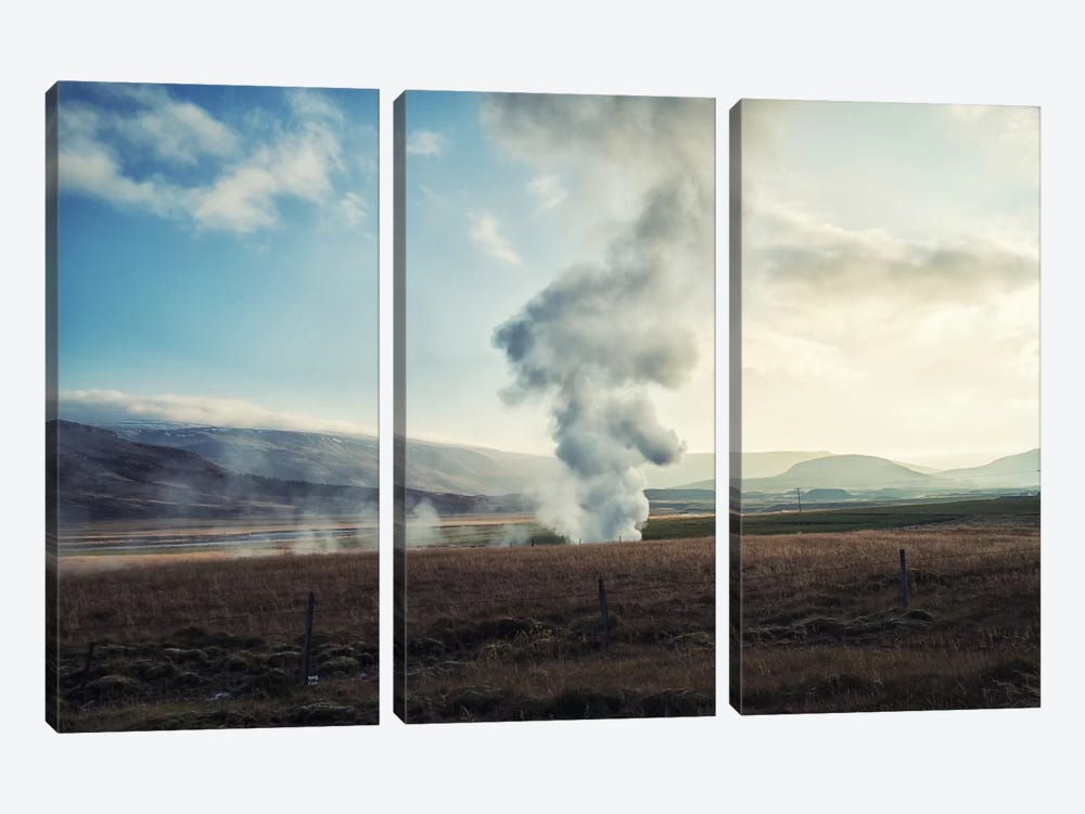 Somewhere In Iceland by Andreas Stridsberg 3-piece Canvas Art Print