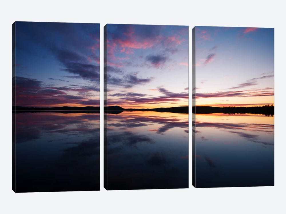 Tranquility by Andreas Stridsberg 3-piece Canvas Art Print