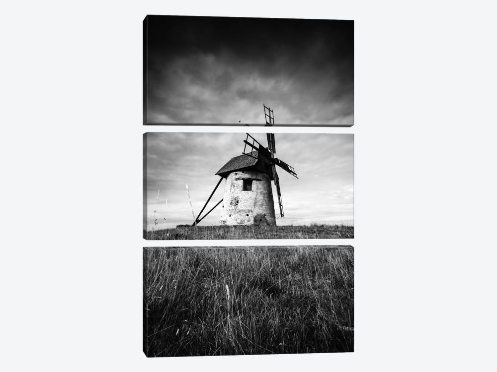 Windmill by Andreas Stridsberg 3-piece Canvas Print