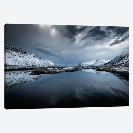 Winter Is Coming Canvas Print #STR70} by Andreas Stridsberg Canvas Wall Art