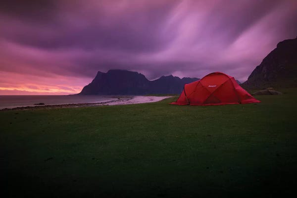 Camping: Lofoten Camping by Andreas Stridsberg