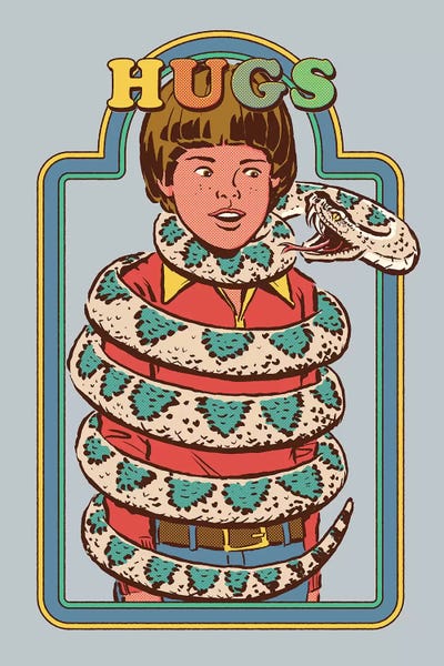 Snakes: Hugsss by Steven Rhodes