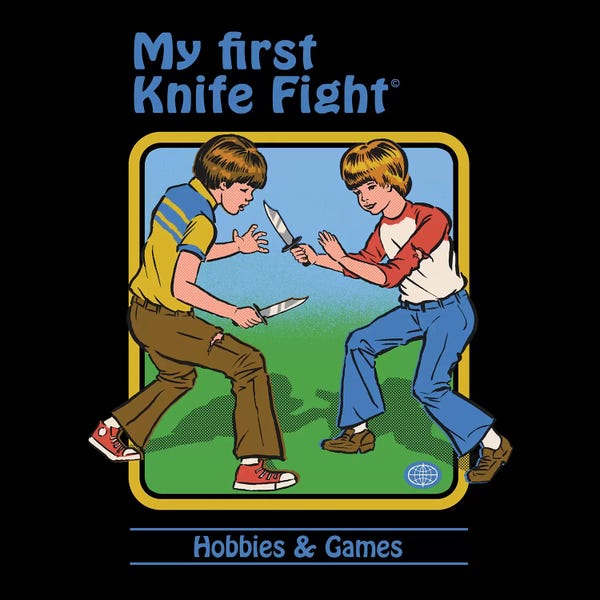 Steven Rhodes: My First Knife Fight by Steven Rhodes