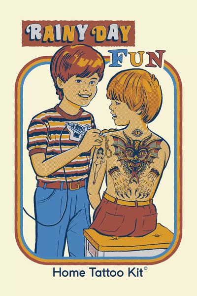 Satirical Humor: Rainy Day Fun by Steven Rhodes