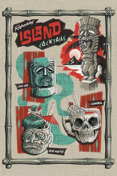 Satirical Humor: Refreshing Island Cocktails by Steven Rhodes