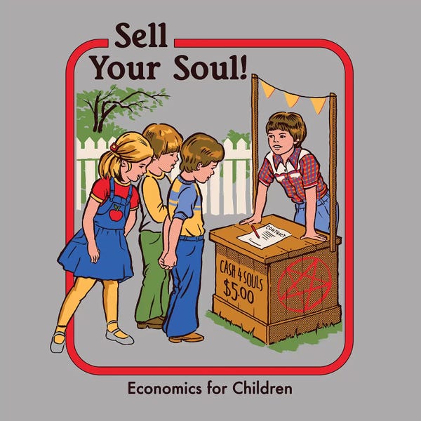 Satirical Humor: Sell Your Soul by Steven Rhodes