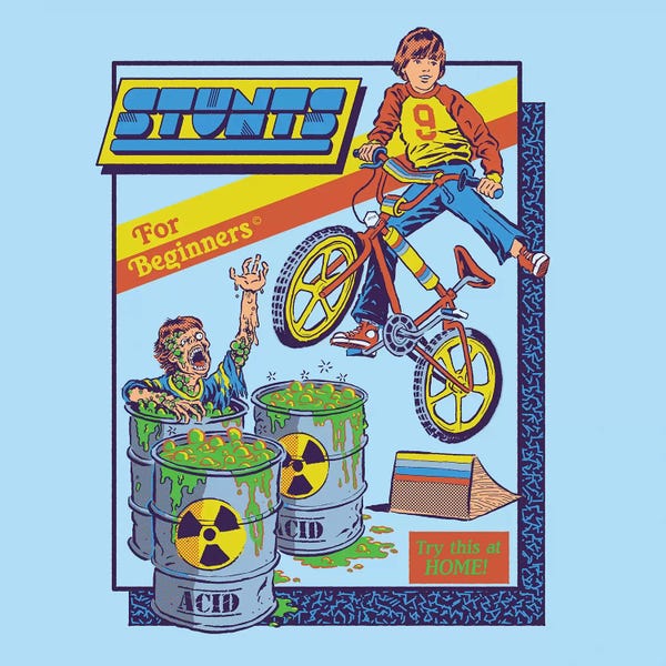 Satirical Humor: Stunts For Beginners by Steven Rhodes