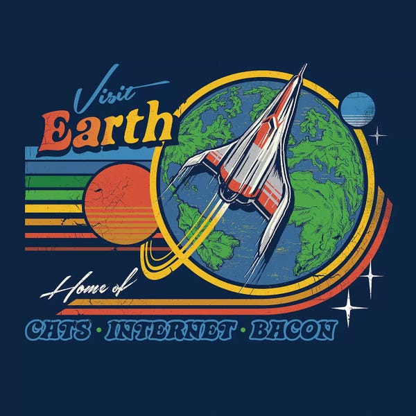 Steven Rhodes: Visit Earth by Steven Rhodes