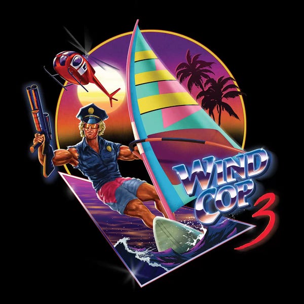 Satirical Humor: Wind Cop 3 by Steven Rhodes