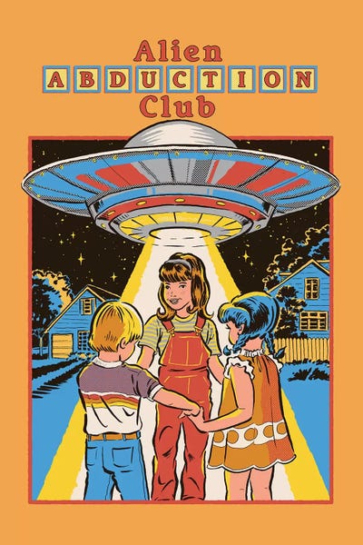 Aliens: Alien Abduction Club by Steven Rhodes