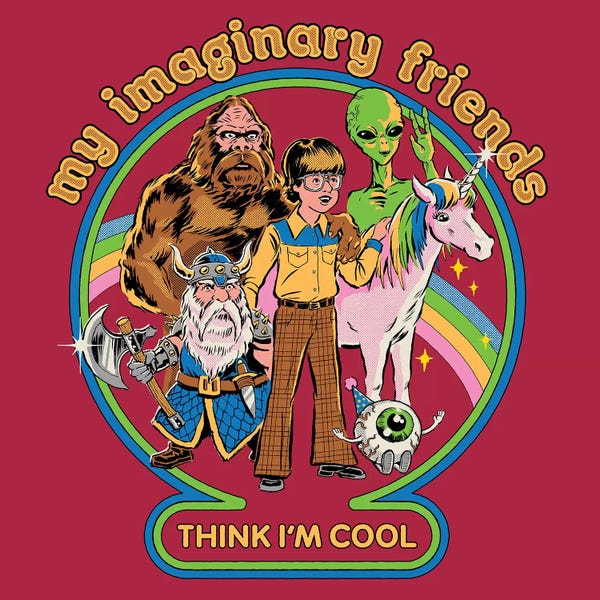 Steven Rhodes: My Imaginary Friends by Steven Rhodes
