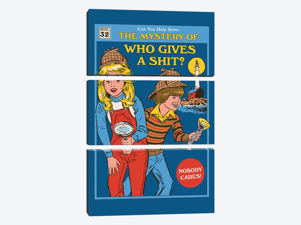 Who Gives A ... by Steven Rhodes 3-piece Art Print