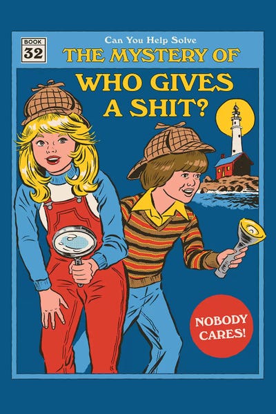 Funny Typography: Who Gives A ... by Steven Rhodes