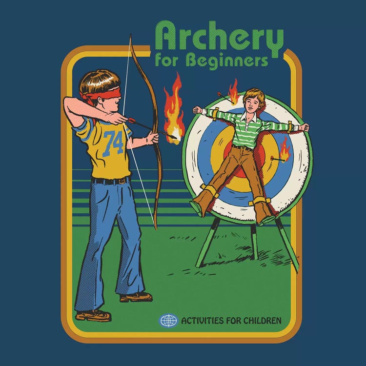 Archery For Beginners by Steven Rhodes wall art