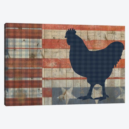 Fourth on the Farm Collection C Canvas Print #STW112} by Studio W Canvas Art