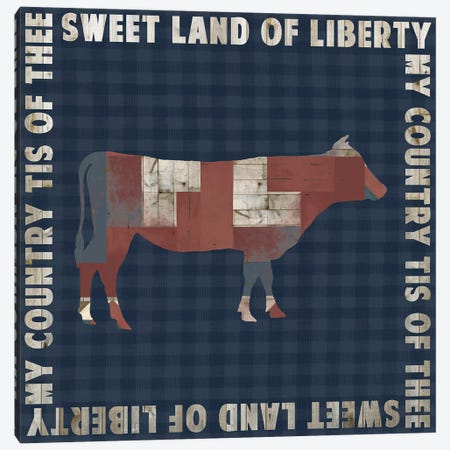 Fourth on the Farm Collection G Canvas Print #STW115} by Studio W Canvas Art Print