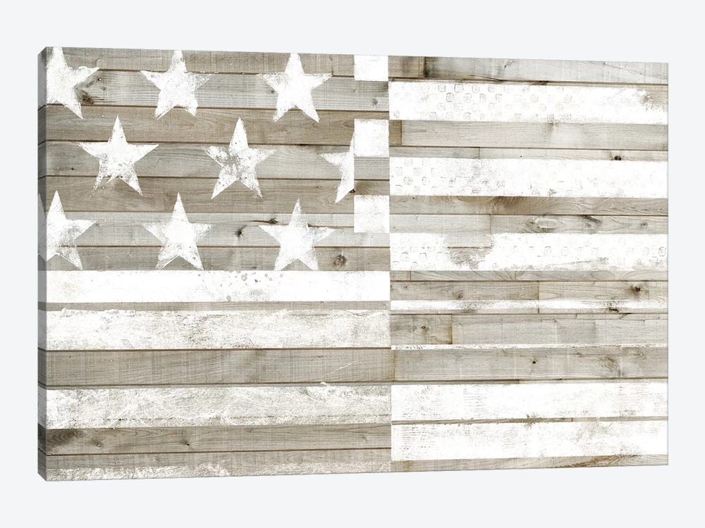 Americana Flag 1-piece Canvas Artwork
