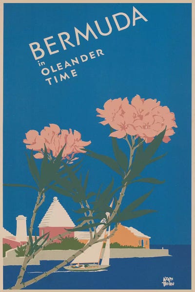 Bermuda: Bermuda Travel Poster I by Studio W