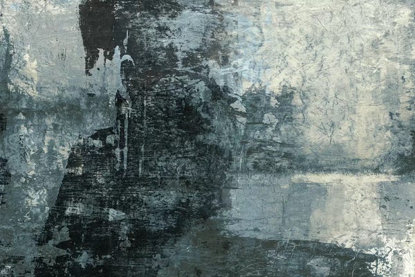 Studio W: Black & Grey & Blue III by Studio W