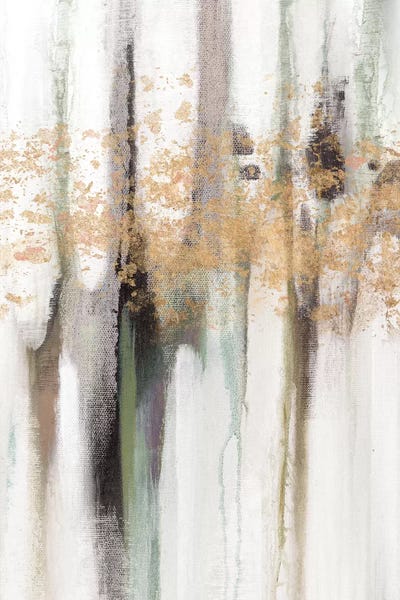 Studio W: Falling Gold Leaf I by Studio W