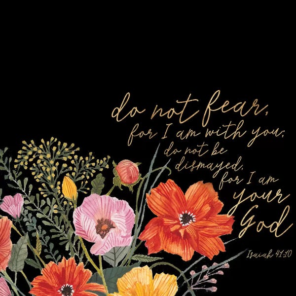Bible Verses: Floral Faith III by Studio W