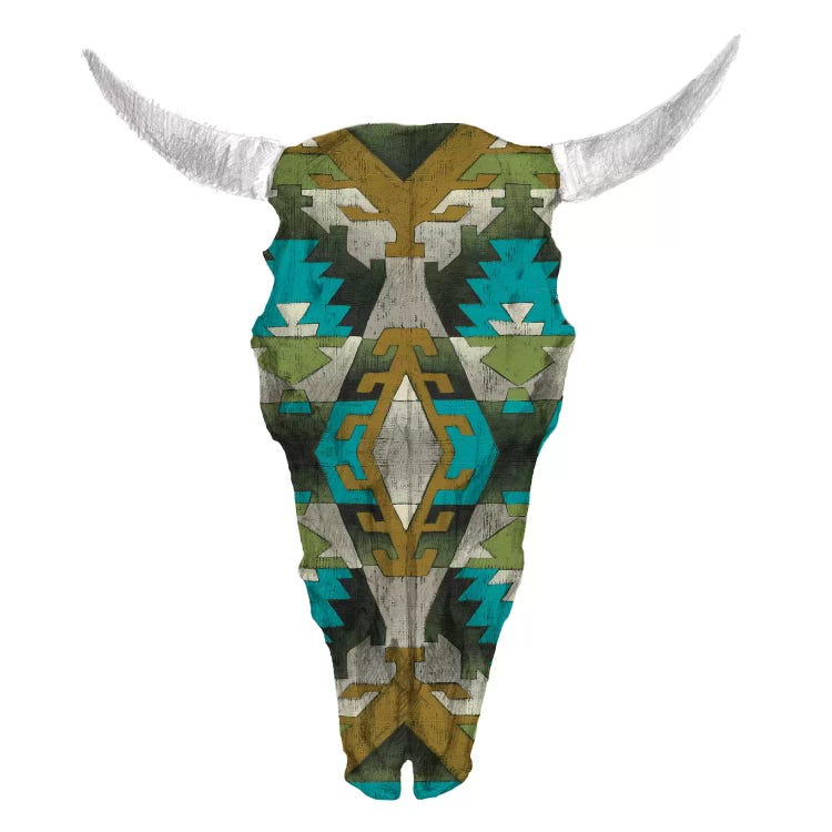 Day of the Dead Skull Mount I by Studio W wall art